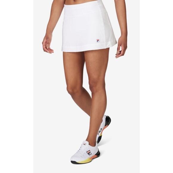 Fila ESSENTIALS 14.5 INCH White Tennis Skort Size Small NWT $65 Golf Pickleball - Picture 4 of 8